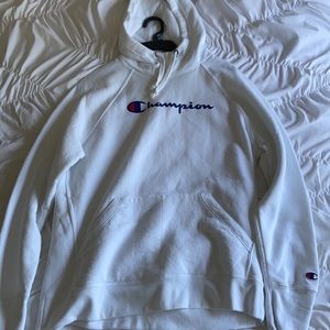 Champion white sweatshirt